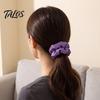 Small Storage Bag Hair Accessory Pocket Scrunchies Ties with Hidden Zipper, Ponytail Holder Compact Scrunchie for Keys Secret Compartment, Scrunchies,
