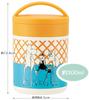 Skater Antibacterial Insulated Soup Jar/Pot, 300ml, Moomin Colorful Design, LJFC3AG-A
