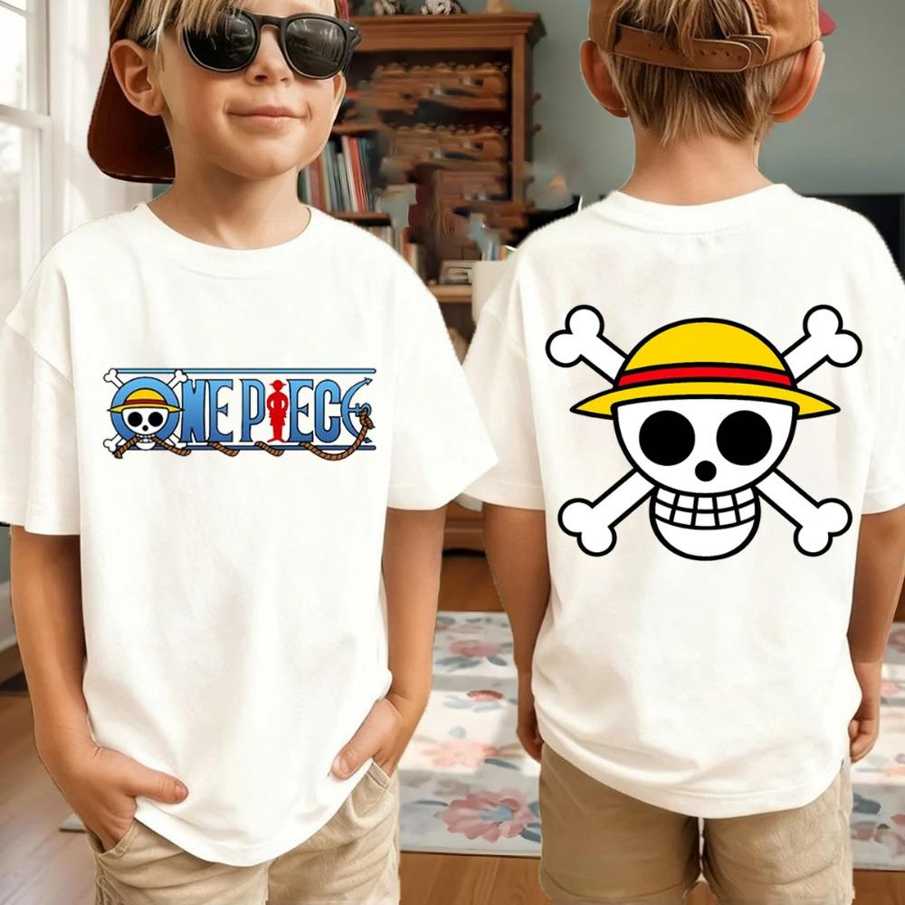 One Piece Anime T-Shirt für Herren mit Aufdruck von Roronoa Zoro, Jungen, Kindern, Harajuku, Kurzarm, Luffy-T-Shirt, Bekleidung