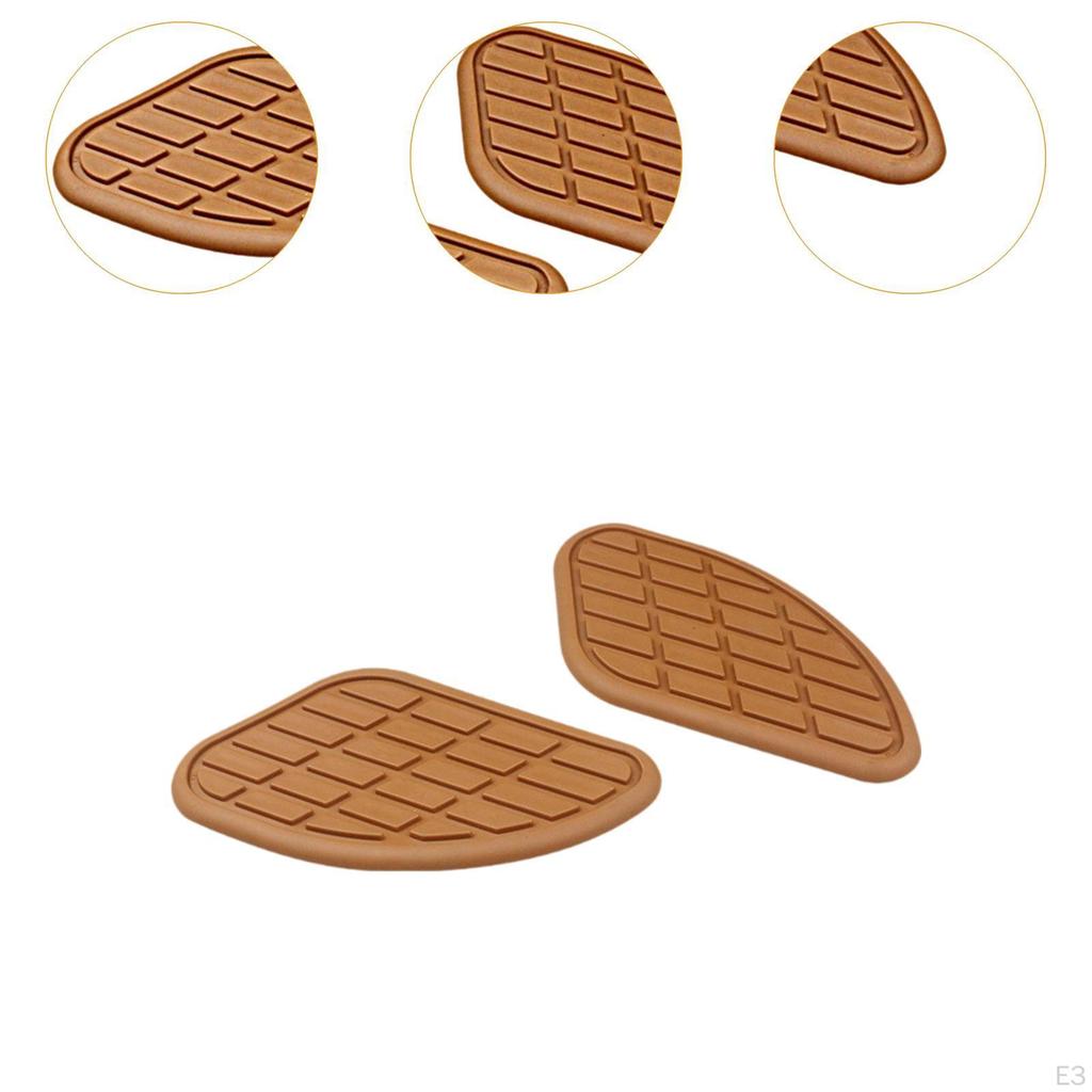 2 sztuki Nakładki na zbiornik motocyklowy Ochraniacze na kolana Naklejki Zamienne