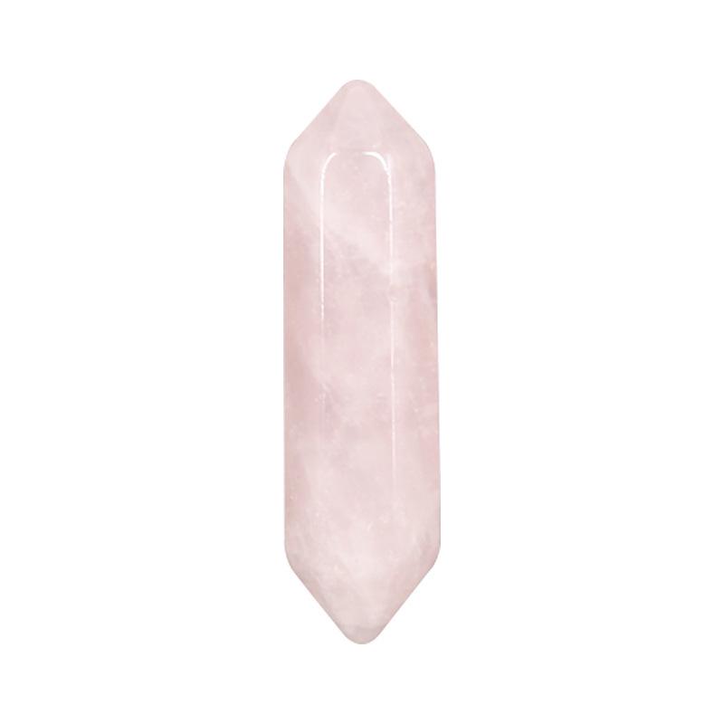 Hexagonal Crystal Bullet Head Yoga Stone Jewelry