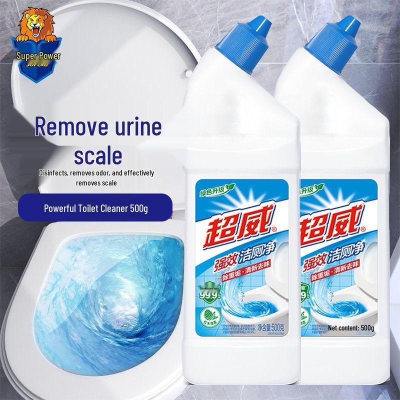 500g Toilet Bowl Cleaner: Liquid Descaler, Deodorizer Disinfectant No