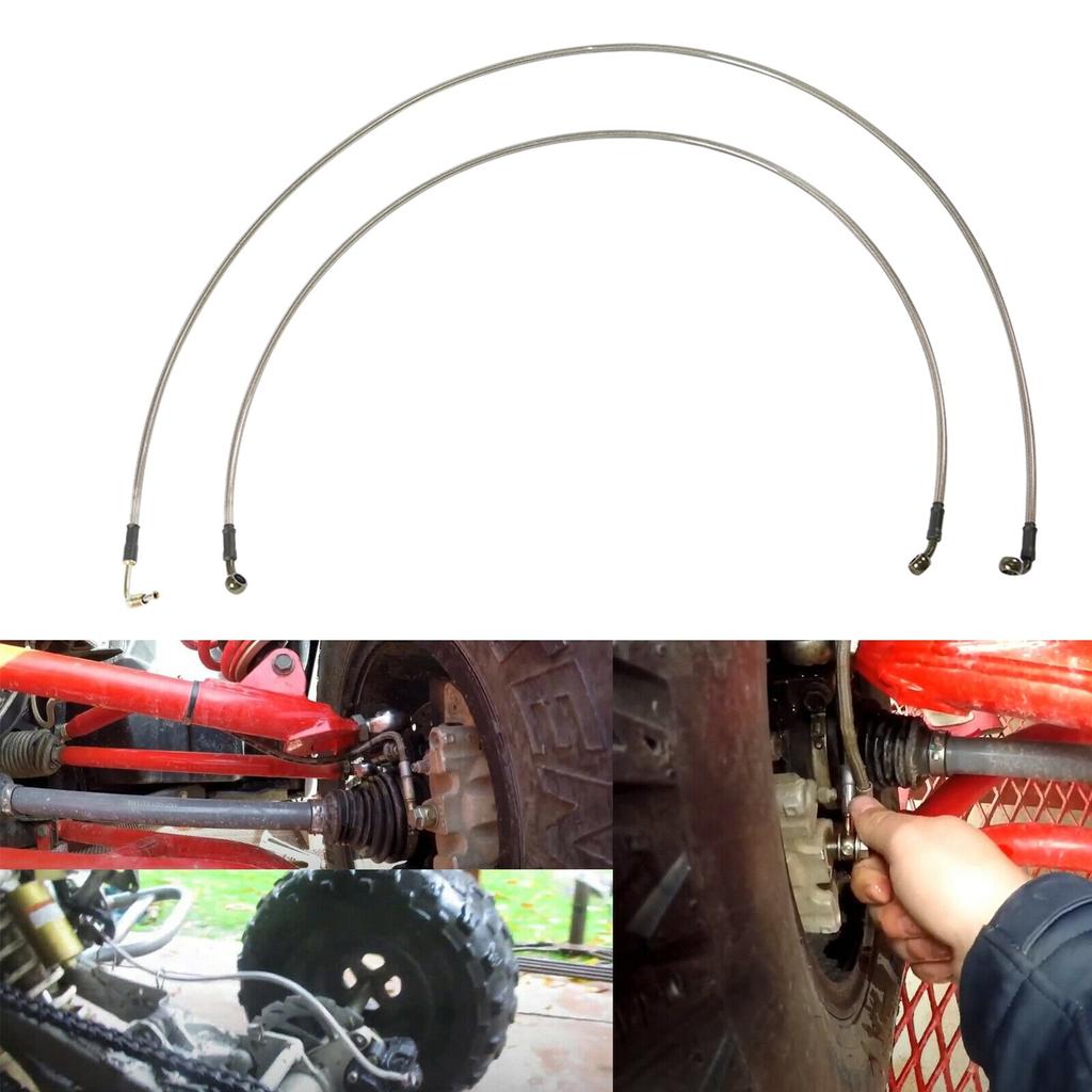 Przedłużone przewody hamulcowe przednie/tylne dla Polaris RZR 800/S 800/4 800/XP 900/570/XP 4 900