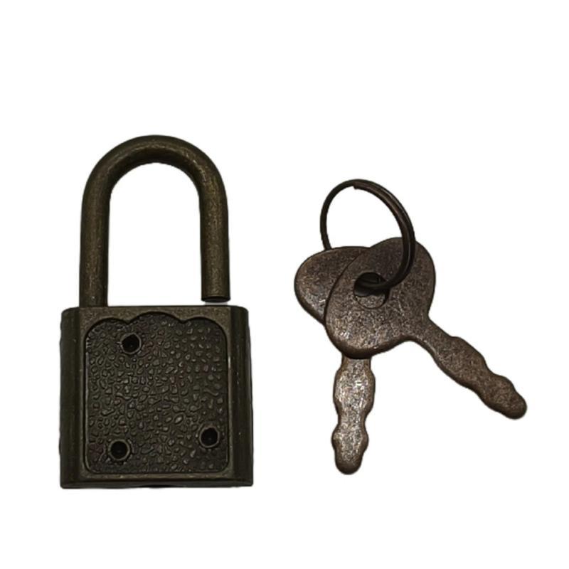 Mini Cadeado de Metal Com Chaves Correspondentes Várias Cores Perfeito Para Caixas de Joias Diários Bagagem E Bolsas Pequenas