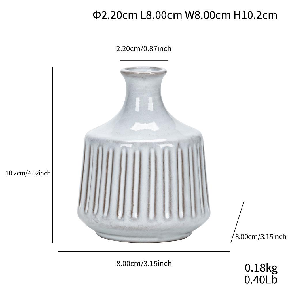 Modern Ceramic Flower Vase for Home Decoration - Creative, Simple Design