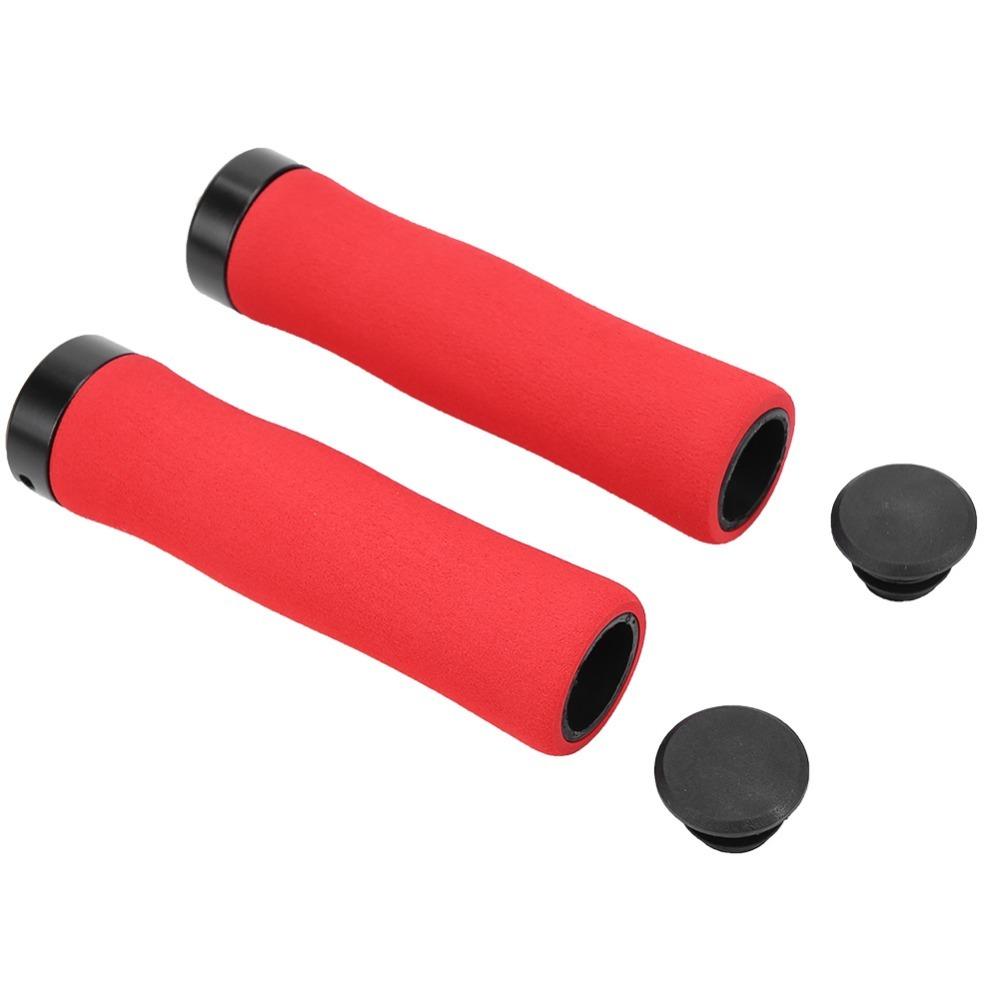 1 Pair with Bar Plugs Mountain Bike Grip Sponge Handlebar Grip Durable Bike Grip  Mountain Bike