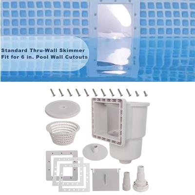 Ground Pool Skimmer Set Wall Openings Professional Pool Skimmer Part Easy Installation Suitable for Enhancing Cleaning