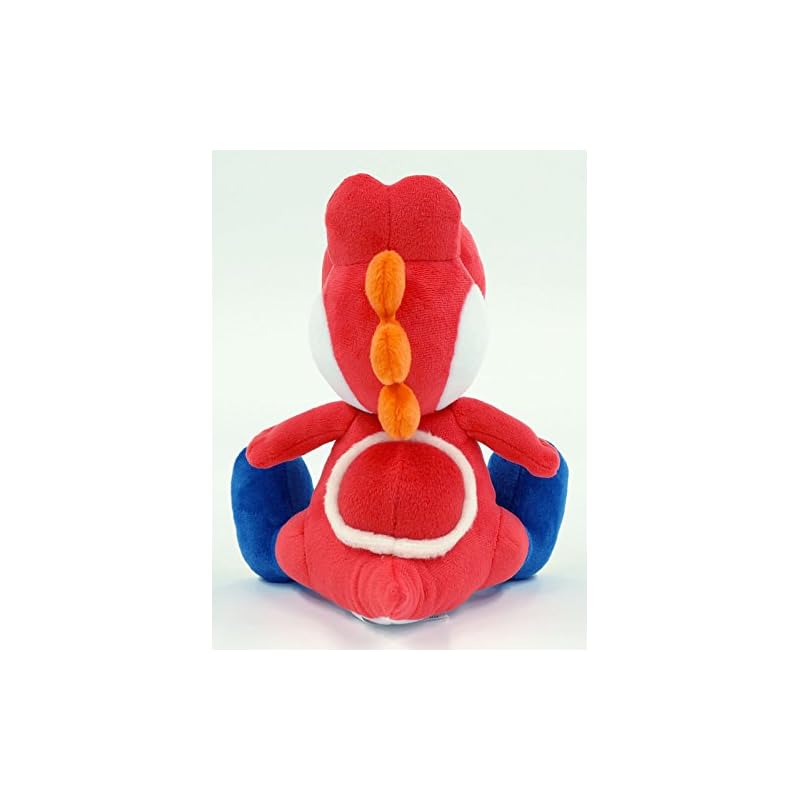Sanei Boeki Super Mario ALL STAR COLLECTION Red Yoshi (S) W13.5 X D15.5 X H20cm Plush Toy AC43