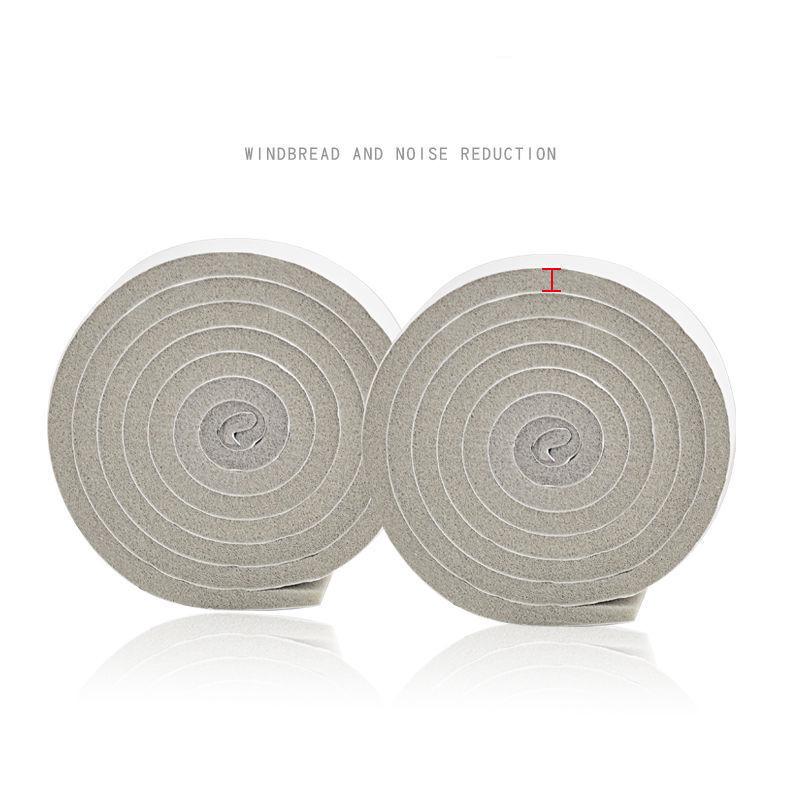 2 Stück Selbstklebende Schalldämmende Dichtungsstreifen für Türen und Fenster Türschalldämmung Fensterisolierung für Winter Klimaanlagenfensterdichtung