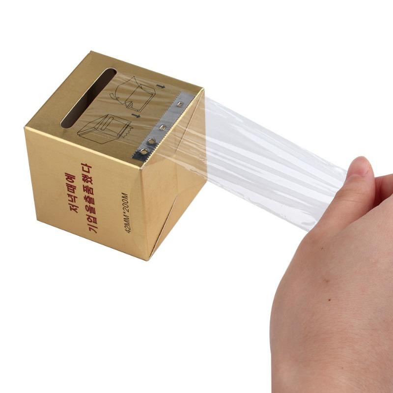 1 Roll Of 42mm*200m Disposable Clear Semi-Permanent Makeup Cover Film, For Eyebrow/Eyeliner/Lip Tattooing Or Microblading