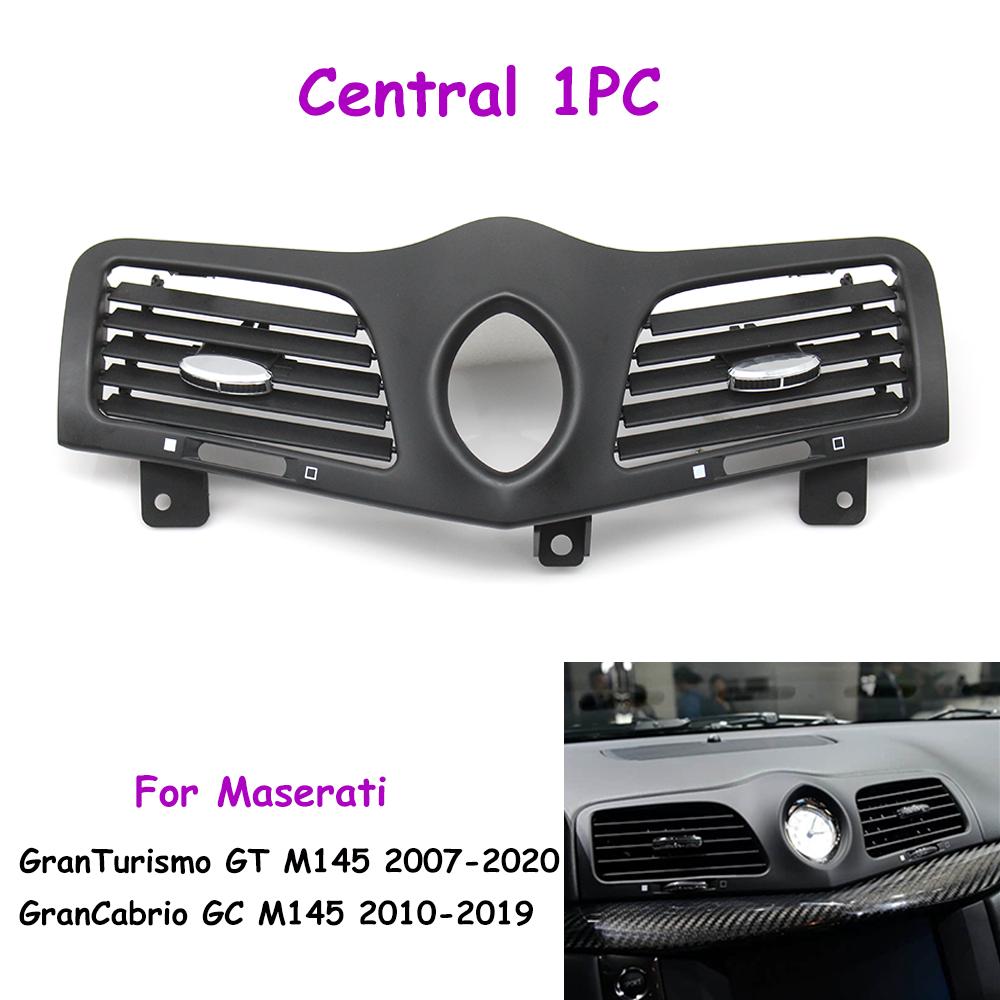 GranTurism GranCabrio GT GC M145 Car Interior Front Rear Central Dashboard Left Right AC Vent Air Vent Panel Cover For Maserati