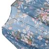 Damen Floral Print Durchsichtiges Chiffon Lockeres Kimono Cardigan Cape Sonnenschutz