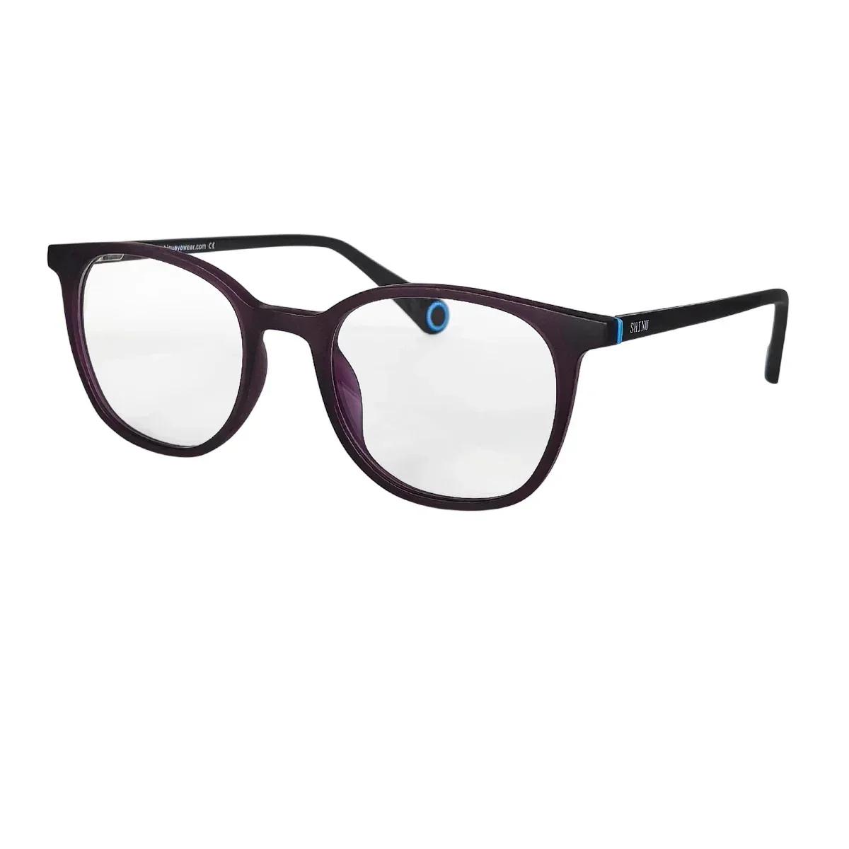 

SHINU Progressive Multifocal Grade Eyeglasses Near and Far Transition Multifocus Computer Reading Eyeglasses for Women up 1 down 2.5