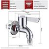 Alliance Quick-Open Washing Machine Faucet