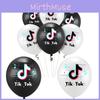 Eye-catching Tiktok Theme Latex Balloon For Vibrant Birthday Party Decor Supplies