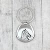 Friesian Horse - Keychain with a Horse, Keychain with a Print, Personalized Pendant from the Art-Dog Brand