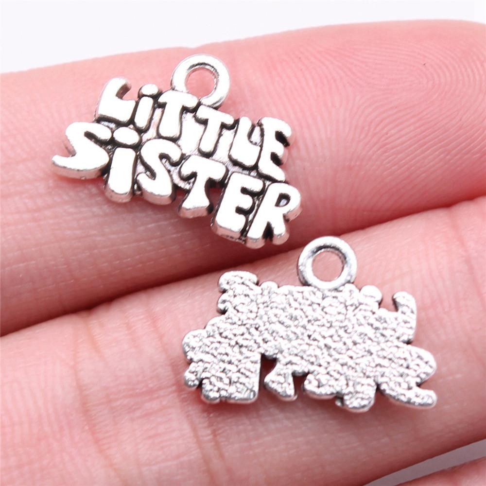 Family Member Heart Tags Charms Pendant Male Jewellery Massive Aesthetic Souvenir