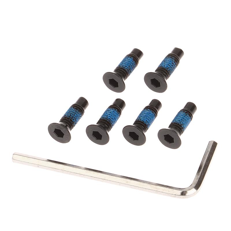 

1Set Screws With Wrench Electric Scooter For Ninebot G30 F30 Front Fork Tube Pole Screws Accessories 6pcs