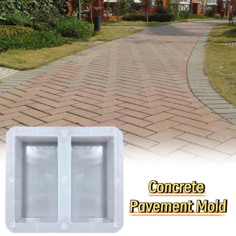 Reusable Paving Cement Mold DIY Brick Stone Mold Cement Brick Mould  Garden Paths