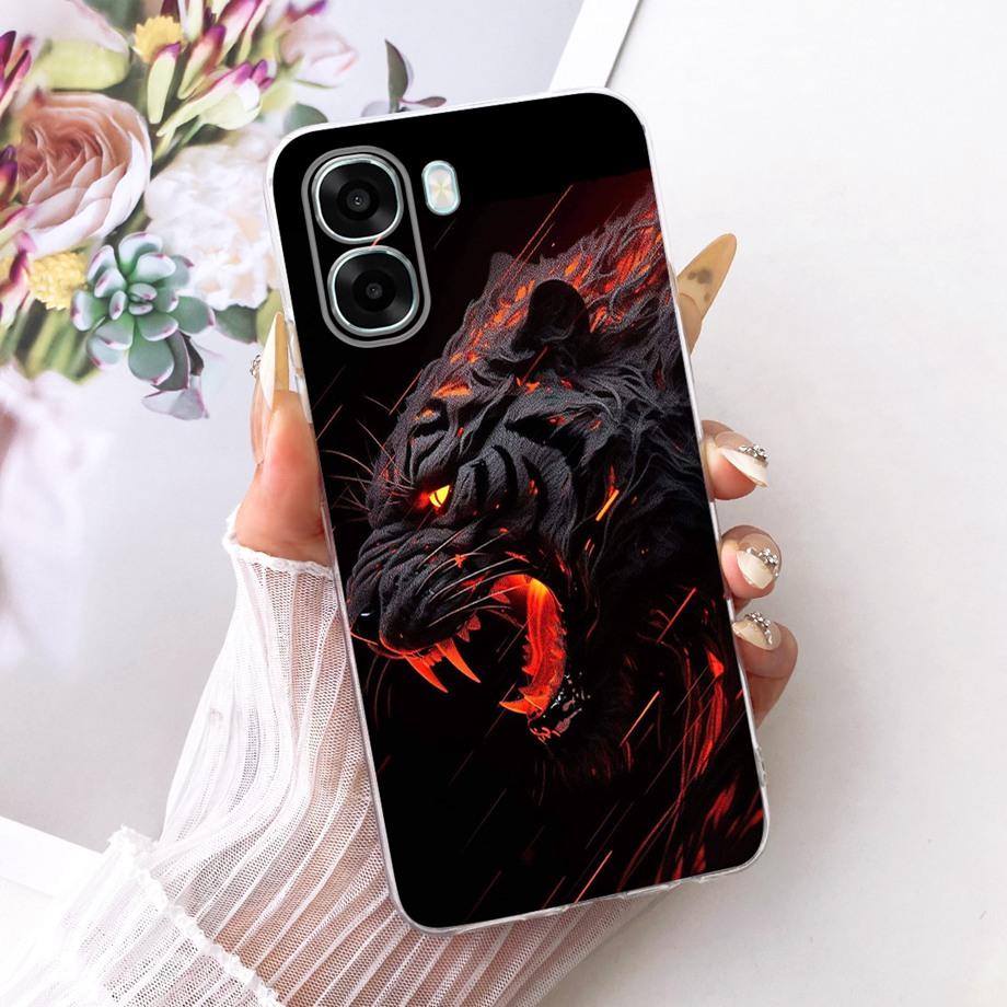 Cool Style Cartoon Fashion Phone Case For Oppo A6x A6s A6t A6 4G 5G / Oppo A6T Pro 4G Fundas Clear Soft Silicone Coque Cover
