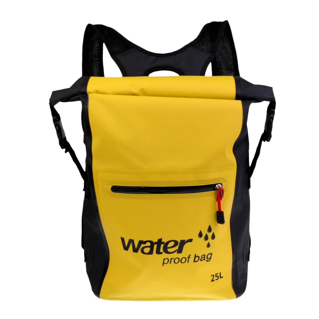 Wasserdichter Rucksack PVC Rollverschluss Tasche Rucksack Marine Dry Sack für Kajak Boot Kanu Surfen