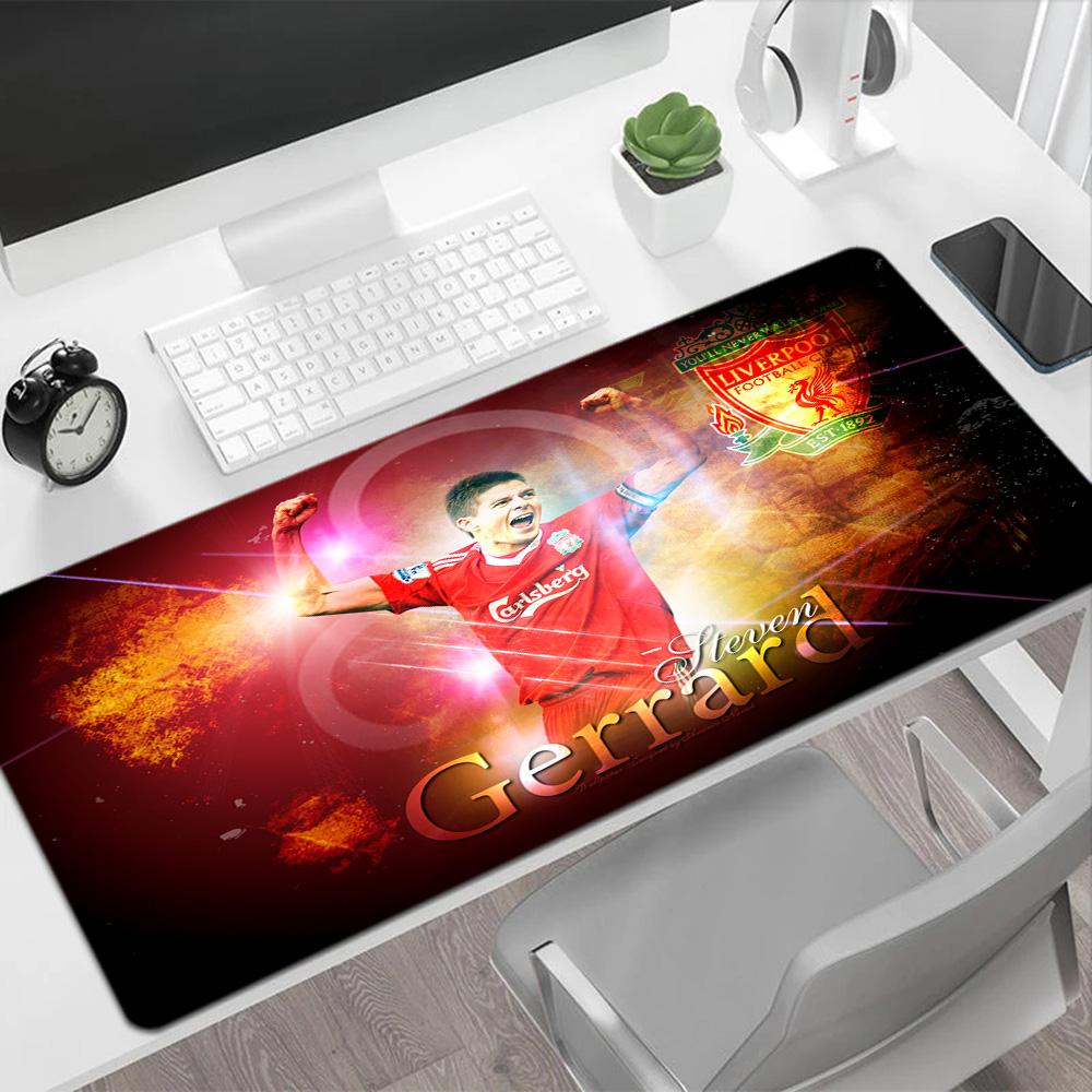 Arsenal Player Portrait Large Mouse Pad Gamer Mousepad Ultra-Long Desk Mat Non-Slip Rubber Bottom Computer Desk Office Decoration Accessory