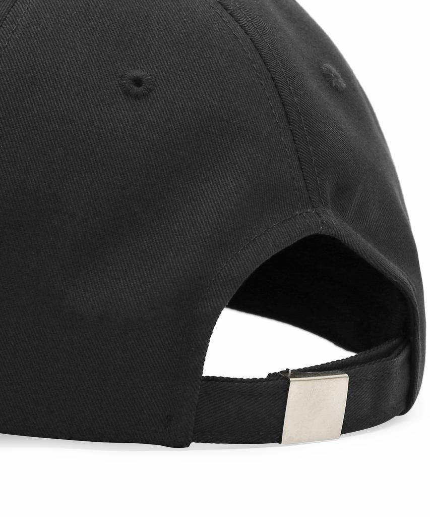 Eondeokeonteulol Four Seasons Big Size Oversized Cotton Large Head Ball Cap Unisex Baseball Cap Uc / Over Fit Ball Cap / Bk