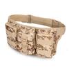 Triple Pocket Tactical Camo Waist Bag: Waterproof, Small, Outdoor, Cycling, and Mountaineering Sports Pack