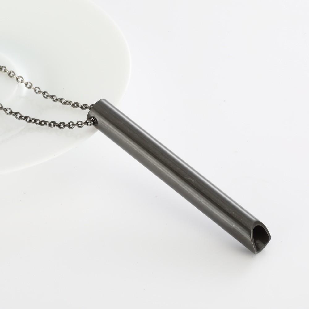 3d Shift Delightful Breathing Necklace In Stainless Steel With Adjustable Length Everyone For