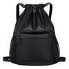 Backpack with Drawstring Closure Waterproof Wear-Resistant Large Capacity Multi-Pocket Design Swimming Gear Backpack