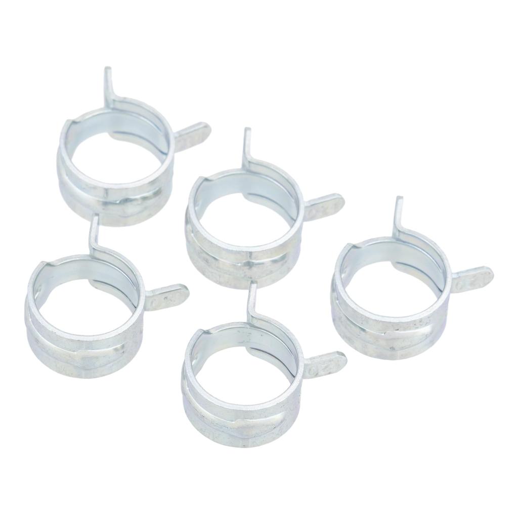 Kijima 104-2206 Motorcycle Parts Hose Power Band, Arch Type, 0.5 Inches (12 Mm), General Purpose, Steel, Pack of 5