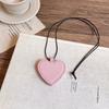 Sunglasses Storage Pu Leather Lanyard Glasses Clip Anti-lost Sunglasses Pendant  Outdoor