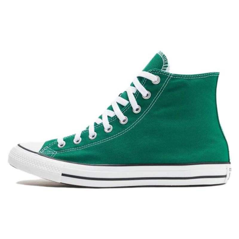 Converse Chuck Taylor All Star Comfortable Versatile High-Top Canvas Shoes Unisex Green