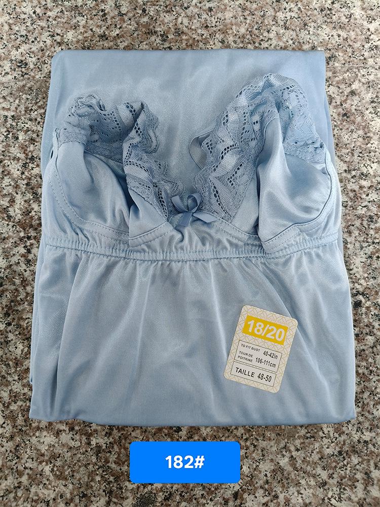 Elegantes tief ausgeschnittenes rückenfreies Spitzen-Nachthemd - Luxuriöse & bequeme Hauskleidung