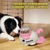 Interactive Dog Treat Dispenser Toy Adjustable Food Dispensing Puzzle Toy Clownfish Design Slow Feeder for IQ Training Mental Stimulation