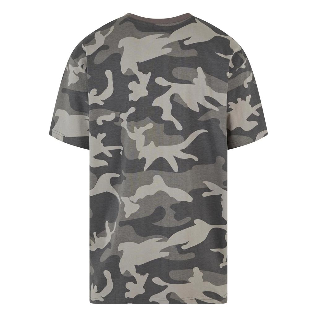 Urban Classics Mens Simple Camo Oversized T-Shirt