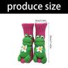 Knitted Festival Stocking Cartoon Christmas Socks Anti Slip Cotton Warm Winter Socks For Christmas Teen Decoration