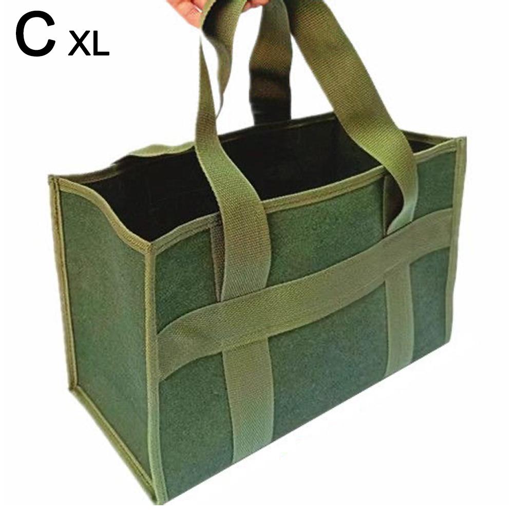 Simple Canvas Tool Bag Pouch High Strength Tool Storage Tools Storage Garden Home Waterproof Fo B2C6