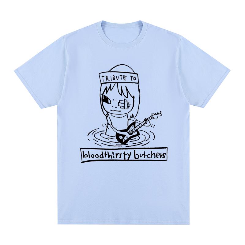 

Yoshitomo Nara rock guitar t-shirt Cotton Men T shirt New TEE TSHIRT Womens tops 4XL