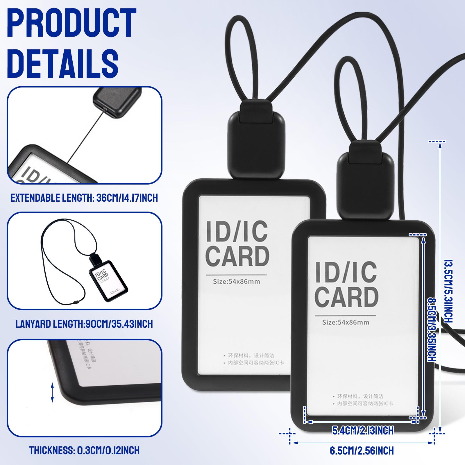 

Name Card Holder Keychain Nurse Accessories Badge Holder ID Card Holder Neck Strap Student Doctor Business Card Holde Key Holder