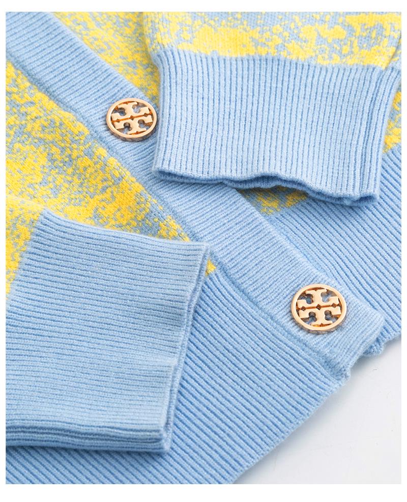 Thirteenth Street Women's High-End Fashion Knit Cardigan & Midi Skirt Set for Autumn/Winter.