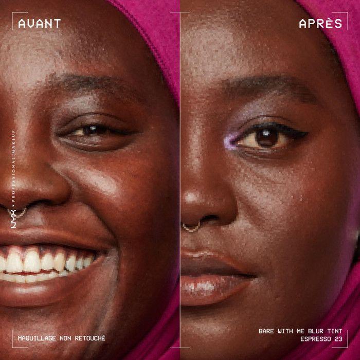 Nyx professional makeup bare with me fond de teint espresso