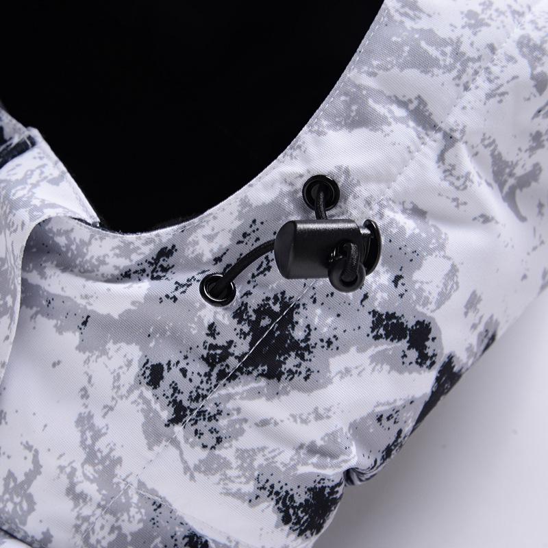 2022 Multi-Pocket Hooded Ski Suit - Windproof & Waterproof