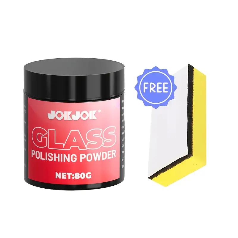 

Super Glass Polishing Powder - Nano scale Scratch Repair | Suitable for surfaces such as automotive windshield, bathroom, etc.