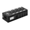 Professional 4 Port XLR Over Ethernet Converter For Noise Less Auditory Transmission Auditory Extender