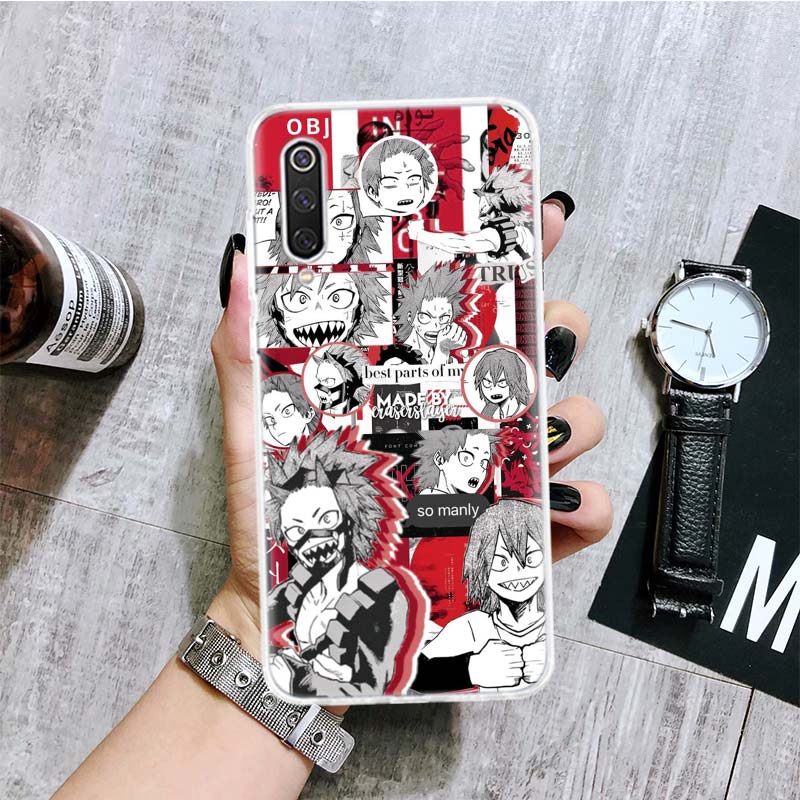 

Чохол для телефону Anime My Hero Academia для Xiaomi Redmi Note 10 9 8 11 Pro 11T 11S 10S 9S 9A 9C 9T 8T 8A 7 7A 5 Art Pattern Cover Coq Redmi Note 11(11T)5G