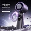 Portable Handheld Cooling Fan 3000mAh Rechargeable Semiconductor Personal Fan with High-Speed Brushless Motor for Travel & Daily