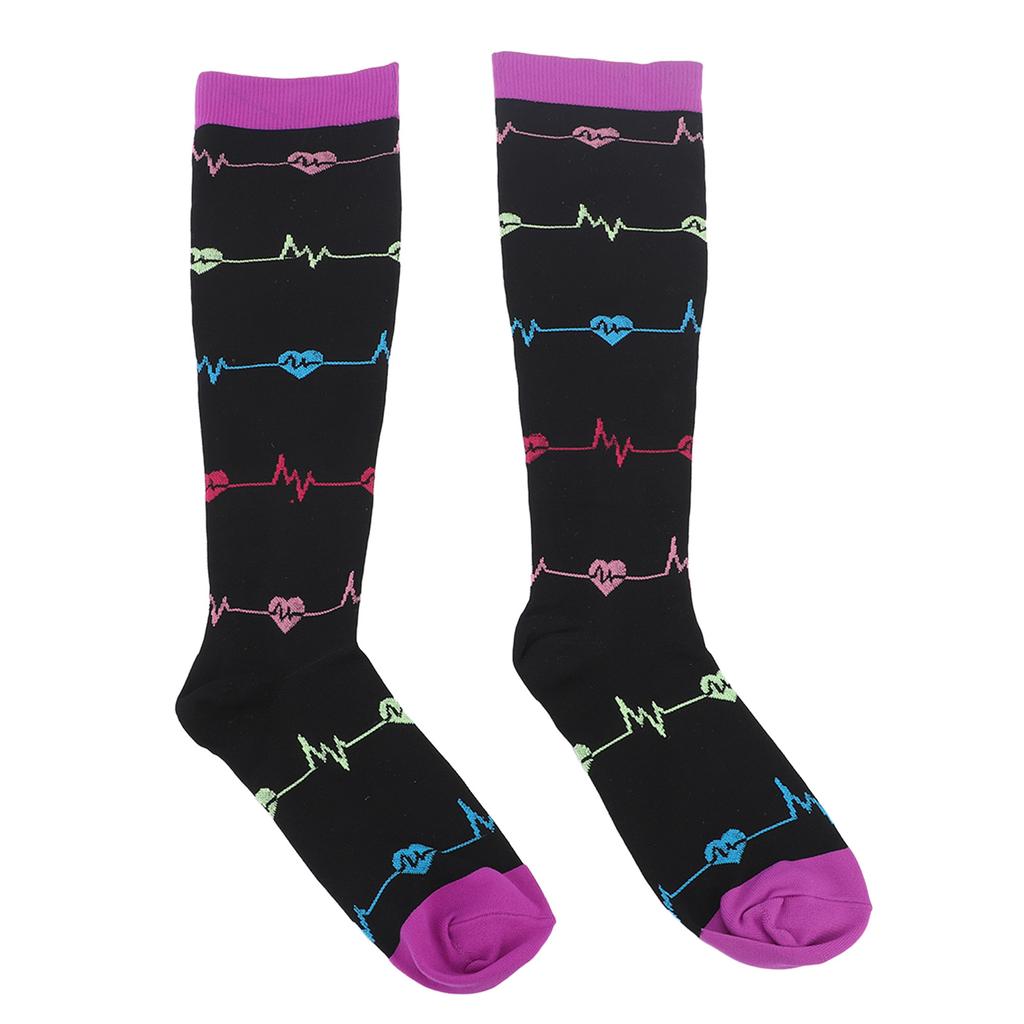 1 Pair Compression Socks for Athletes Nurses Increase Circulation Muscle Recovery Sports Compression Socks for Running