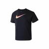 Brand Logo Loose Running and Fitness Short-Sleeve T-Shirt for Men, Black