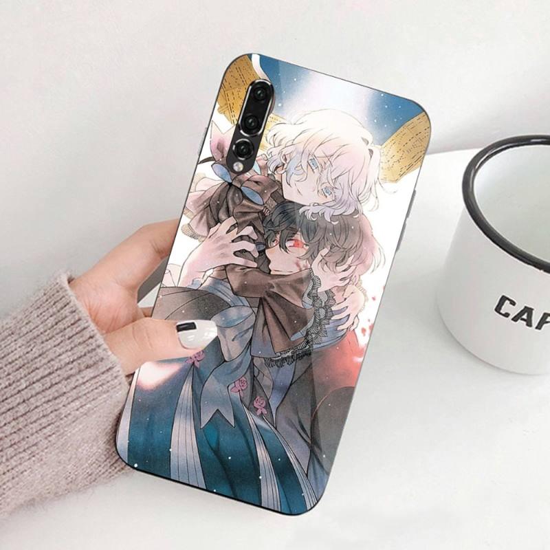 The Case Study Of Vanitas Anime Phone Case For Huawei P50 P40 P30 P20 Pro Mate 40 30 20 Pro Nova 9 8 7 PC Glass Phone Cover